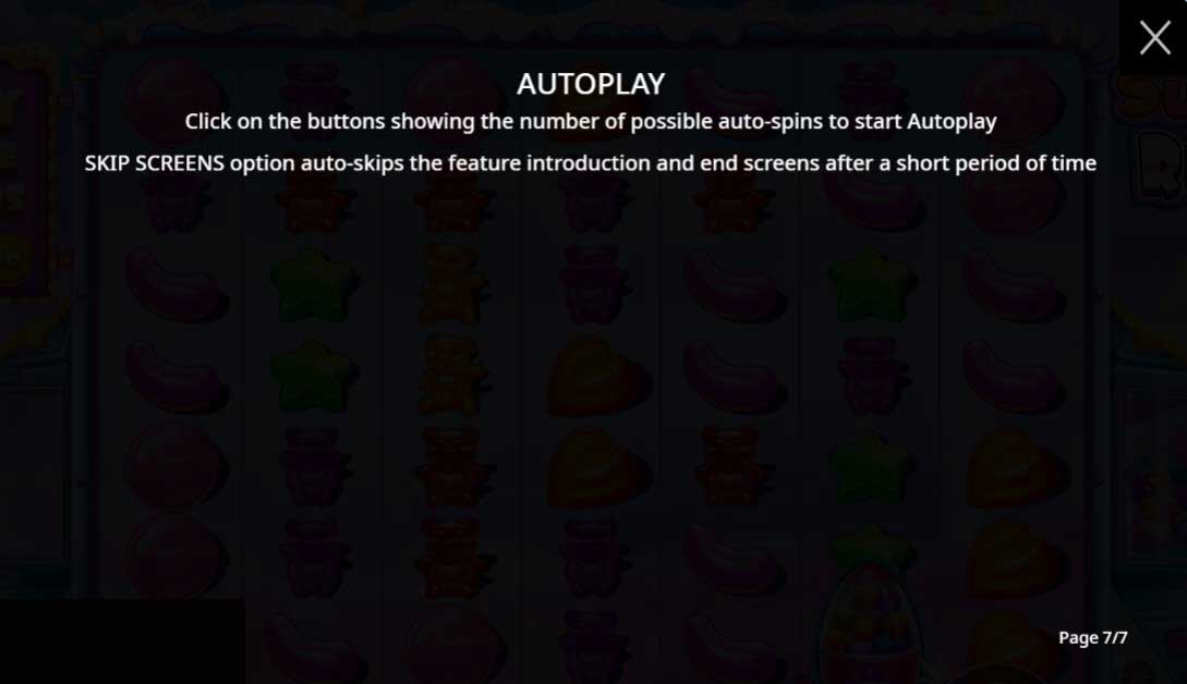 Sugar Rush slot game autoplay